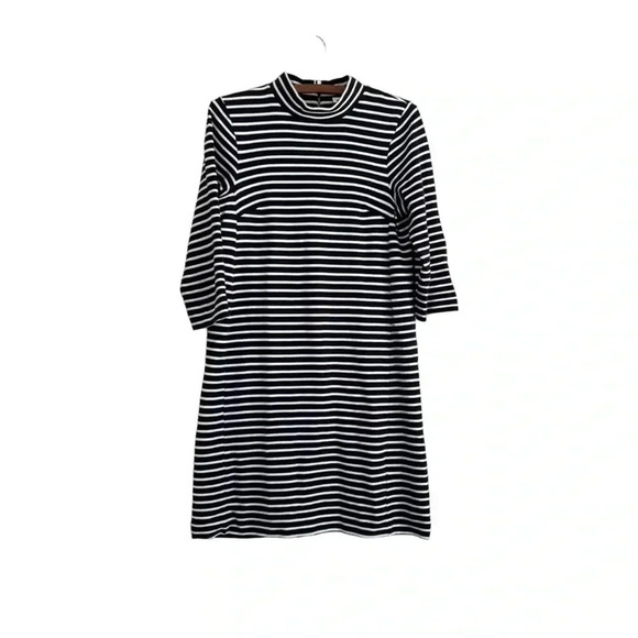 Anthropologie Seen Worn Kept Striped Dress - Size 4P - Picture 2 of 7